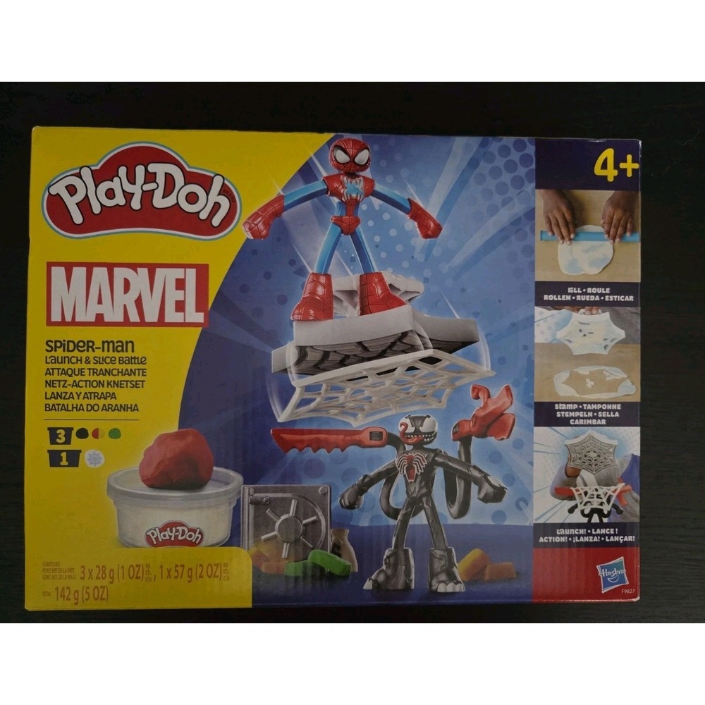 Play-Doh Marvel Spider-Man Launch & Slice Battle Set
